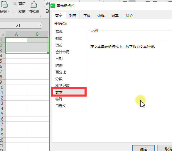 Excel单元格中的数字格式怎么改成文本格式？答案在这里