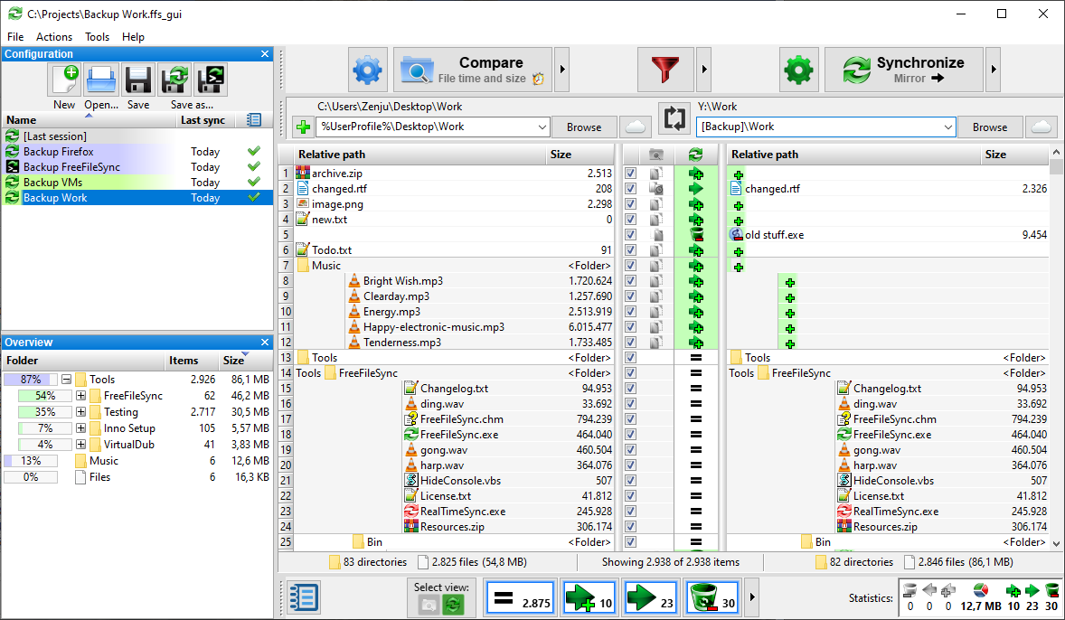 FreeFileSync Mac版