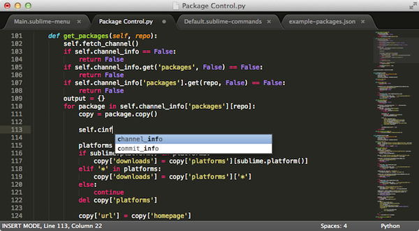 Sublime Text 3 Bulid for mac